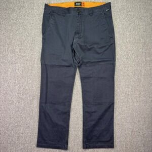 Howler Brothers ATX Work Pants Mens 36x30 Gray Reinforced Knees Canvas Utility